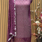 Step into effortless elegance with our unstitched pure cotton suit