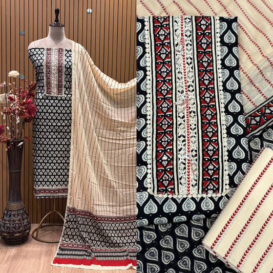 Fabric: Soft Cotton with authentic Jaipuri print