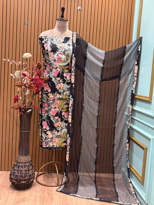 Beautiful floral print for a fresh and graceful look