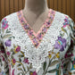 Elevate your everyday ethnic style with this three-piece cotton Kurti set