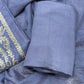 Elevate your ethnic style with our unstitched suit fabric crafted from premium mul Chanderi