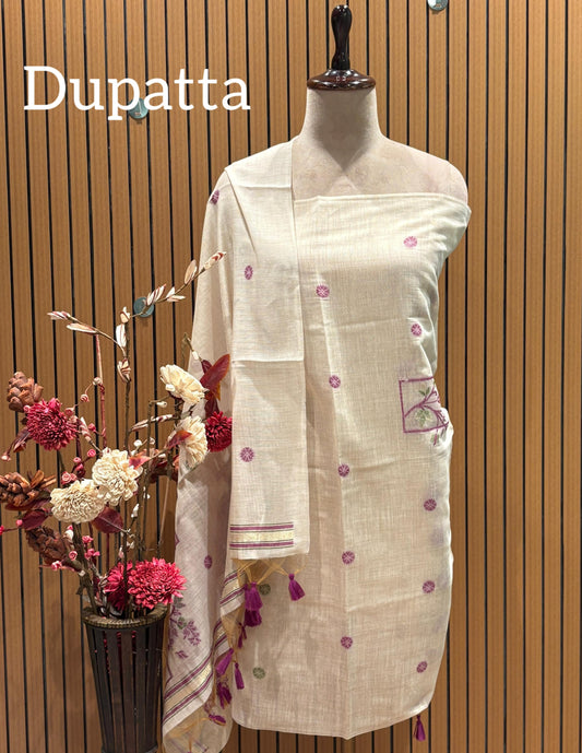 Experience timeless elegance with our unstitched suit fabric
