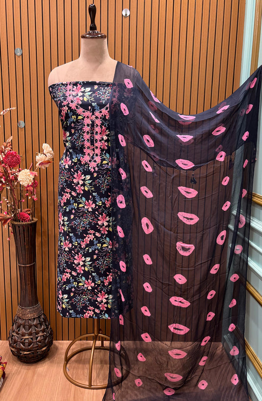 Top Fabric: Pure Cotton with Intricate Sequence Work