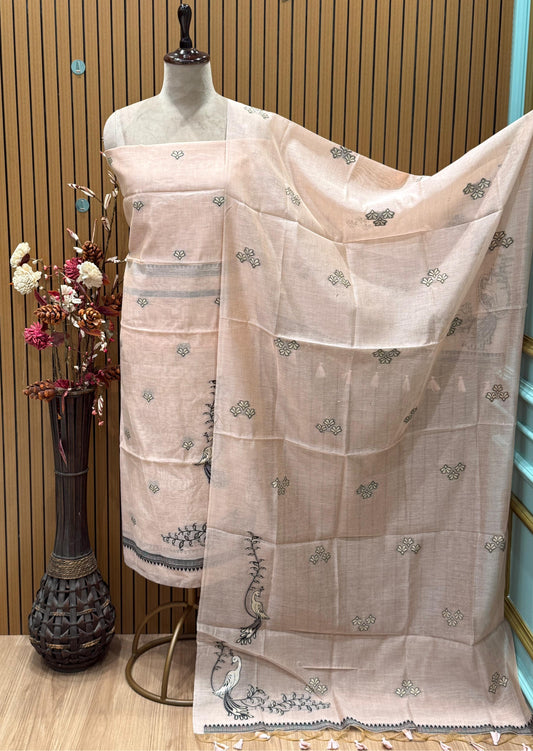 Elevate your ethnic wardrobe with our premium unstitched suit fabric