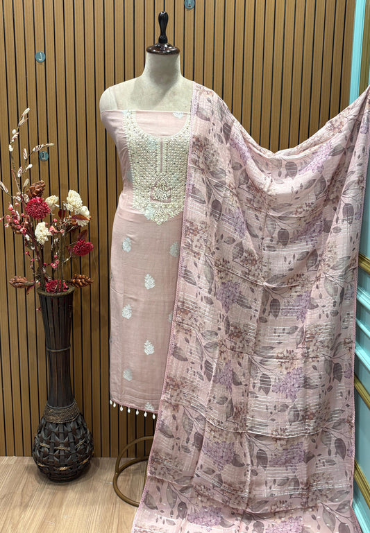 Elegant Khadi Linen Banarasi Collection