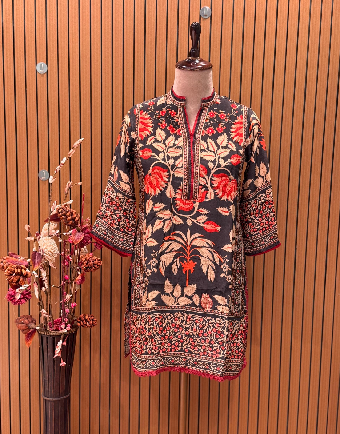 Step into effortless elegance with our stunning Kurti and Salwar