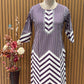 Elevate your ethnic style with this elegant purple cotton suit