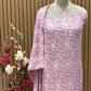 Step into timeless elegance with our unstitched Georgette suit