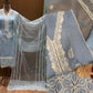 Presenting an elegant unstitched suit set, perfect for graceful day and evening wear