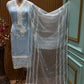 Presenting an elegant unstitched suit set, perfect for graceful day and evening wear
