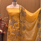 Elevate your ethnic charm with our stunning unstitched suit