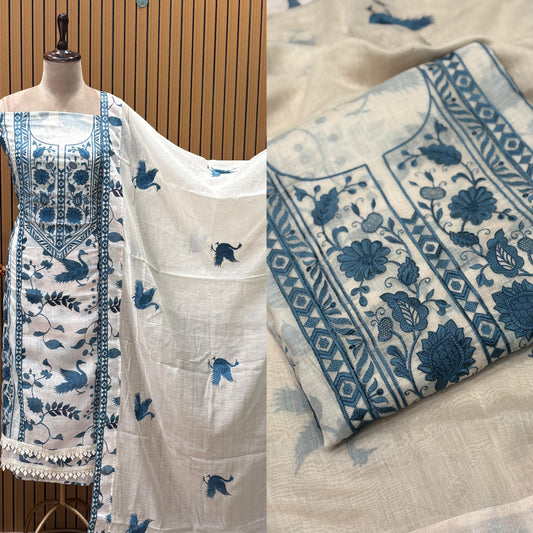 Introducing our elegant unstitched suit set