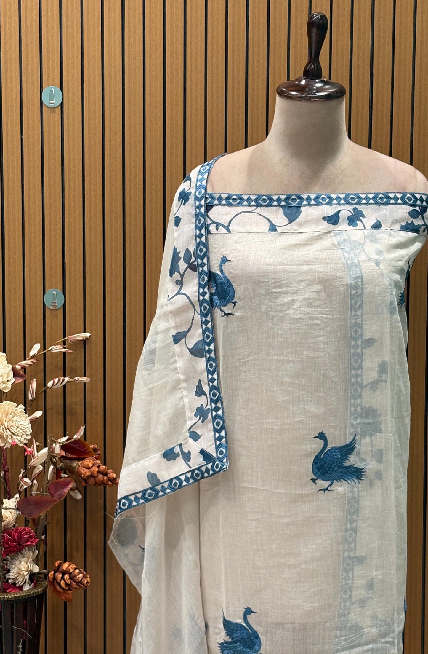 Introducing our elegant unstitched suit set