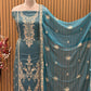 Elevate your ethnic charm with our luxurious unstitched suit set