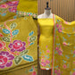 Step into elegance with our premium unstitched suit set