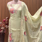 Grace meets glamour in our exquisite unstitched suit set