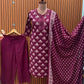 Brighten your wardrobe with this vibrant cotton suit set