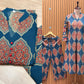 Make a bold statement with this printed cotton kurti
