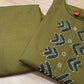 Grace meets comfort in this mustard cotton kurta set