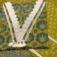 Radiate festive vibes in this mustard cotton suit
