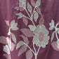 Grace meets simplicity in this wine-hued cotton suit set