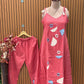 Add charm to your summer wardrobe with our lining cotton kurti-pant set