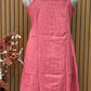 Add charm to your summer wardrobe with our lining cotton kurti-pant set