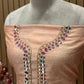 Grace your festive look with this elegant unstitched suit