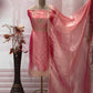 Step into elegance with this luxurious unstitched suit set