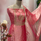 Step into elegance with this luxurious unstitched suit set