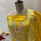 Experience sheer elegance with this exquisite unstitched suit set