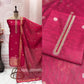 Elevate your ethnic elegance with our luxurious unstitched suit set