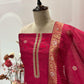 Elevate your ethnic elegance with our luxurious unstitched suit set