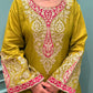 Radiate festive charm in our raw silk kurti set