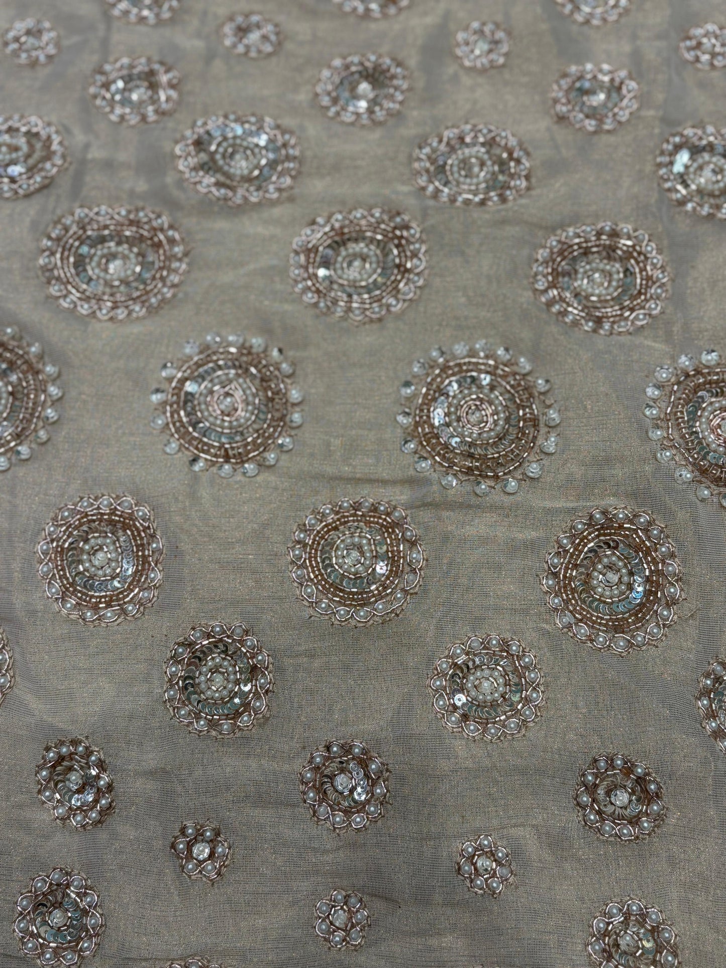 Elevate your festive look with our unstitched suit in Organza shimme