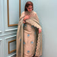 Unstitched Organza Zakot Suit, a masterpiece designed for the modern woman