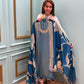 Unveil the beauty of tradition with a modern glow in our Organza Shimmer