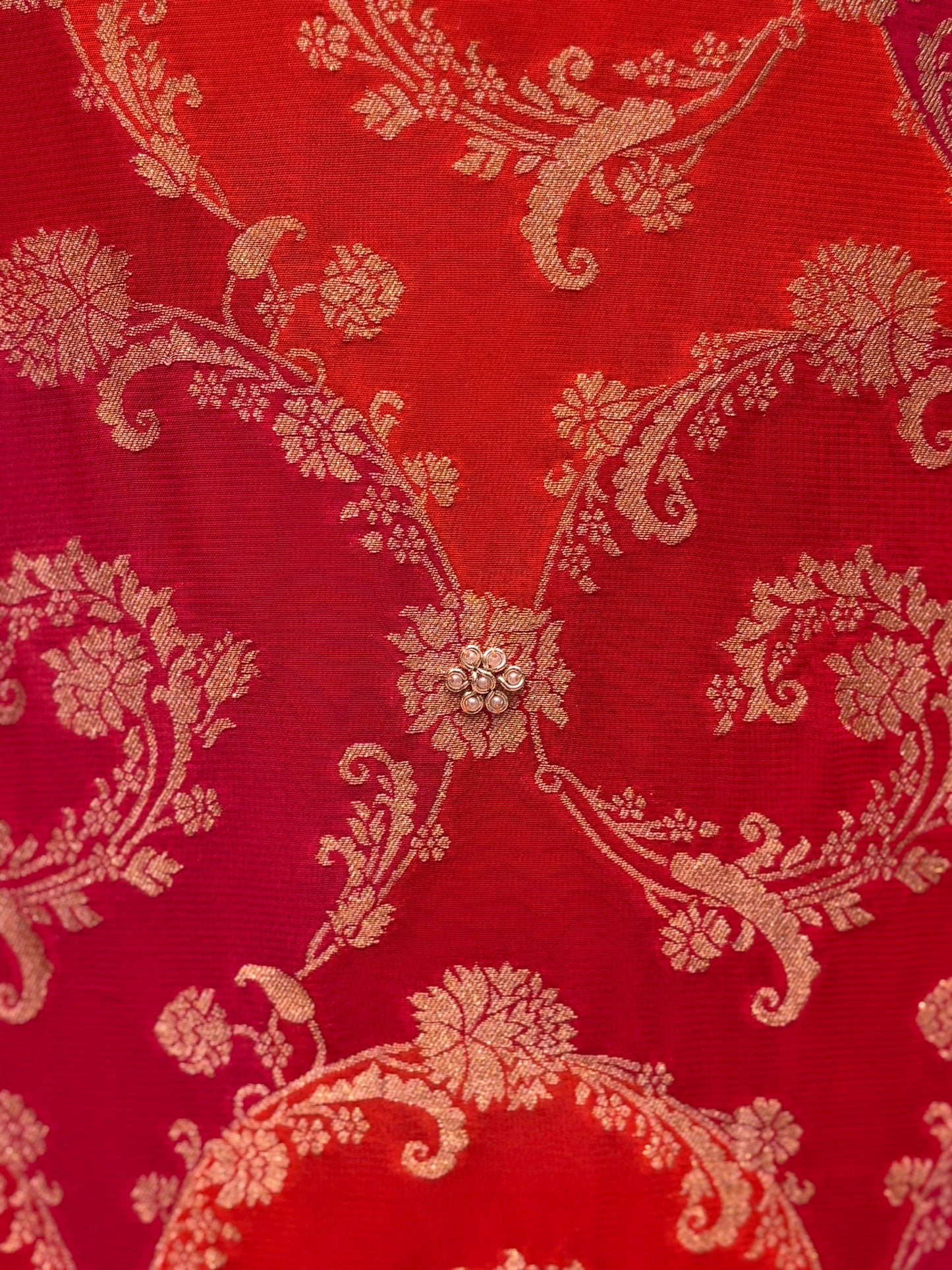 festive elegance with our premium Khaddi Georgette unstitched suit