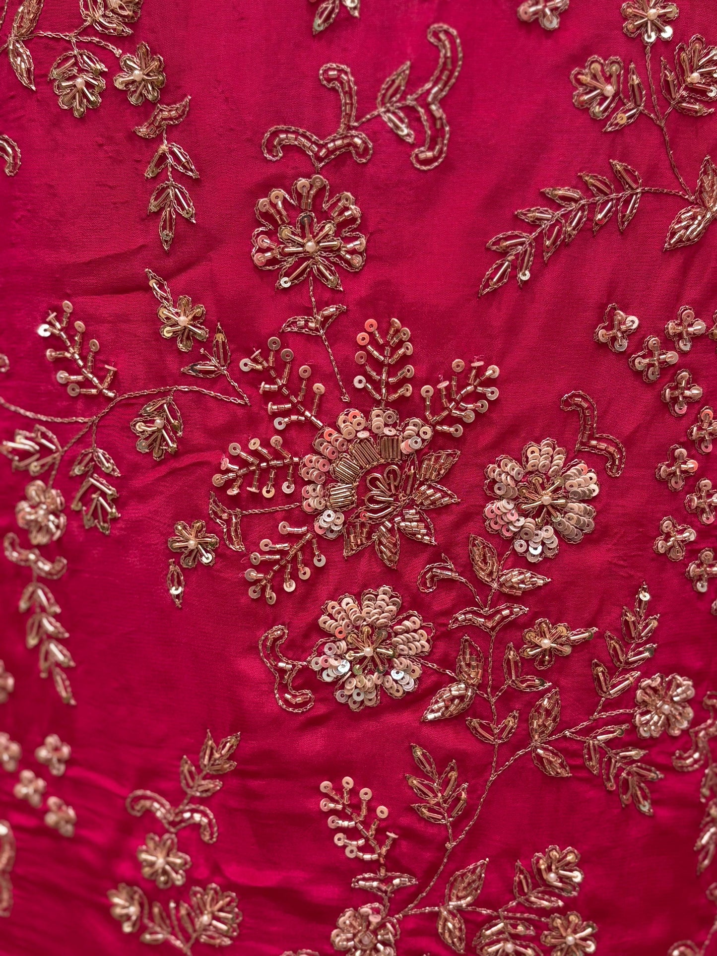 Festive and wedding occasions with this stunning Crape silk