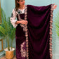 Presenting our luxurious unstitched velvet suit
