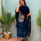 Winter elegance, velvet edition by MeharbyShrimati