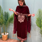 Winter elegance, velvet edition by MeharbyShrimati