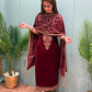 Winter elegance, velvet edition by MeharbyShrimati