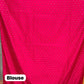 Beautiful running saree comes in premium shimmer organza,