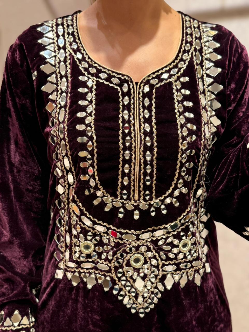 Premium Velvet Pheran Collection is here to make winters look royal!