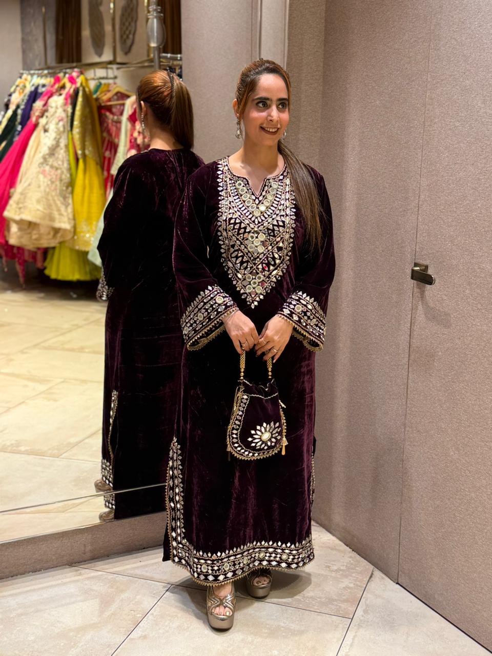 Velvet Pheran Collection is here to steal the spotlight