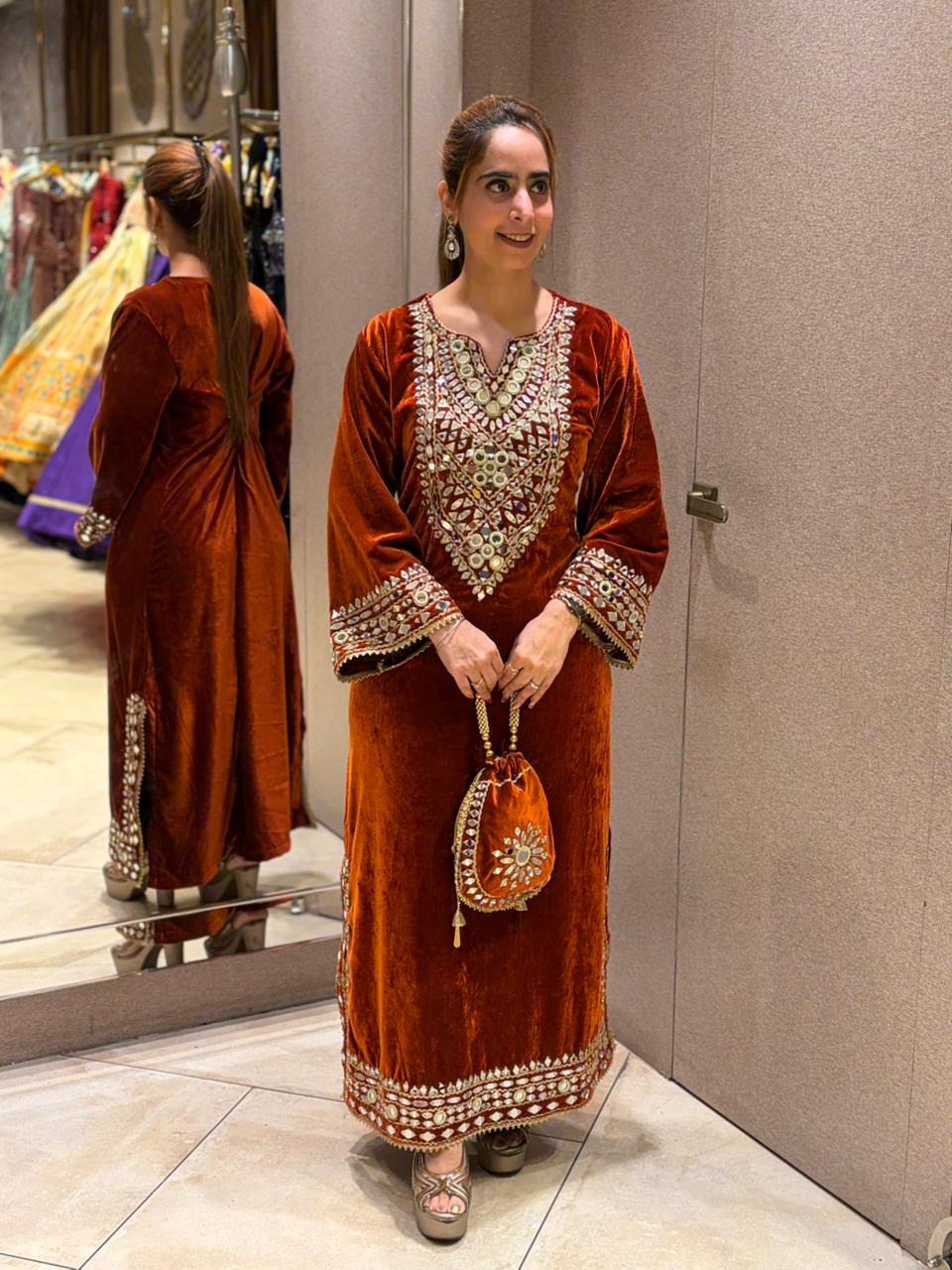 Velvet Pheran Collection is here to steal the spotlight