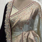 Exquisite saree comes with an unstitched blouse