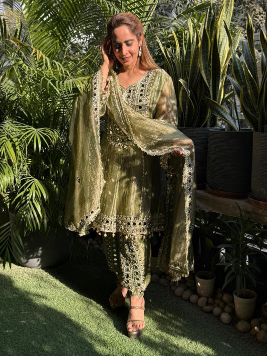 Stunning collection of short Anarkali sets