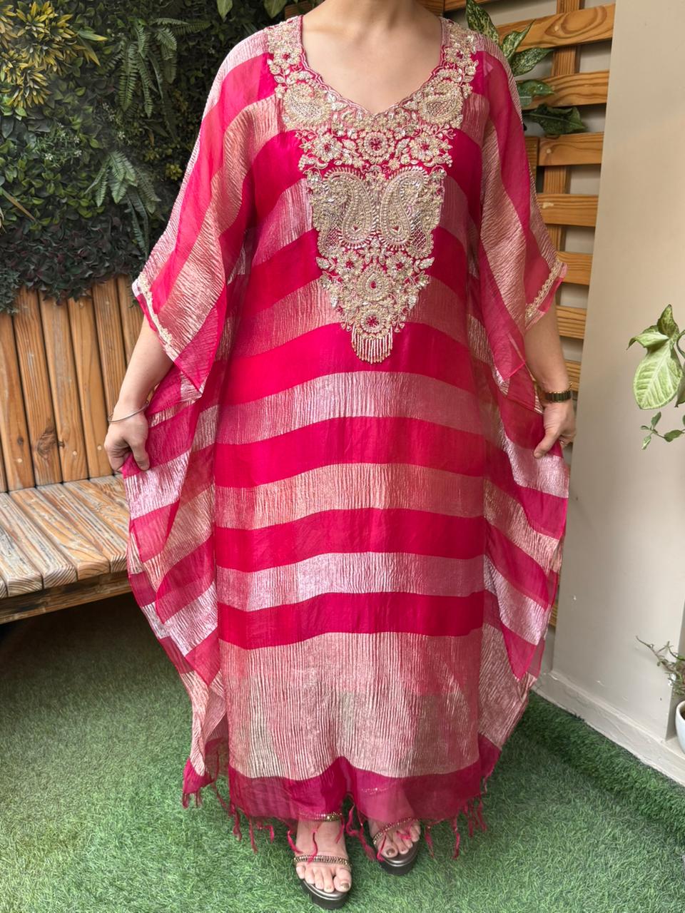 Elegant kaftan set is a perfect blend of  comfort